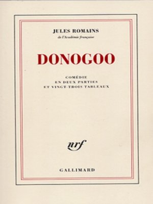 cover image of Donogoo